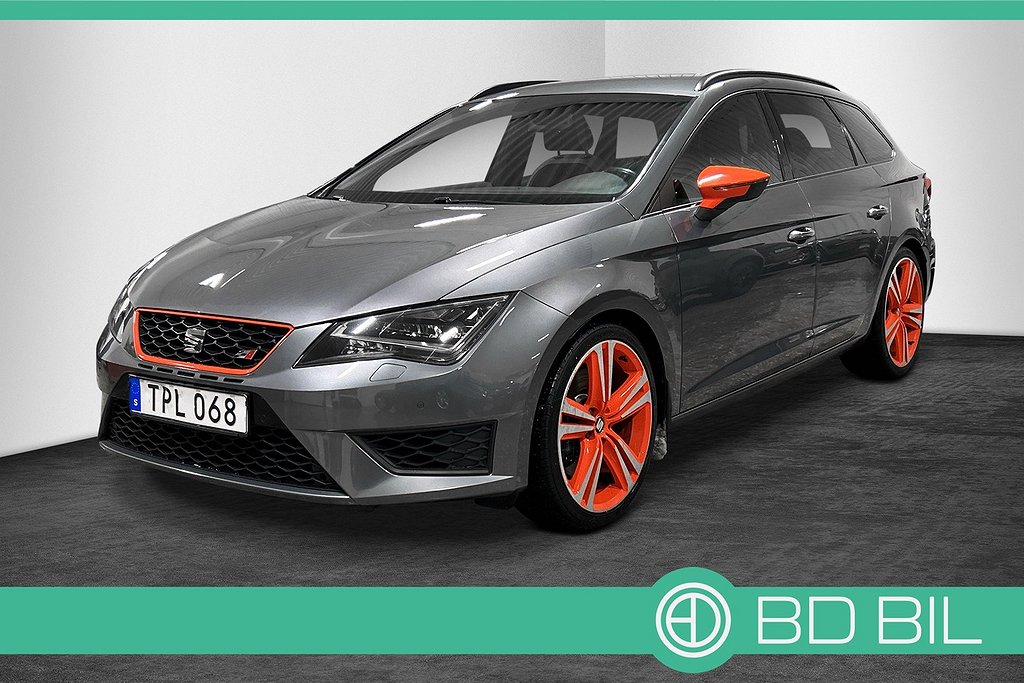 Seat Leon ST León Cupra ST 2.0 TSI 280HK Orange Edition Navi