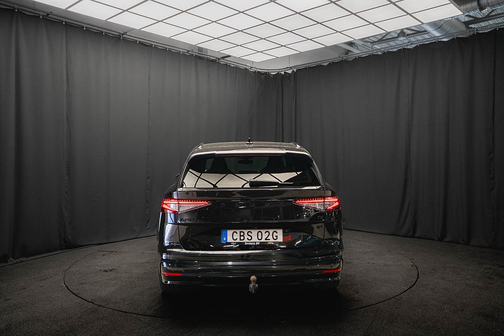 Skoda Enyaq iV 80 SPORTLINE DRAG KAMERA ELSTOL 1-ÄGARE MOMS 204hk