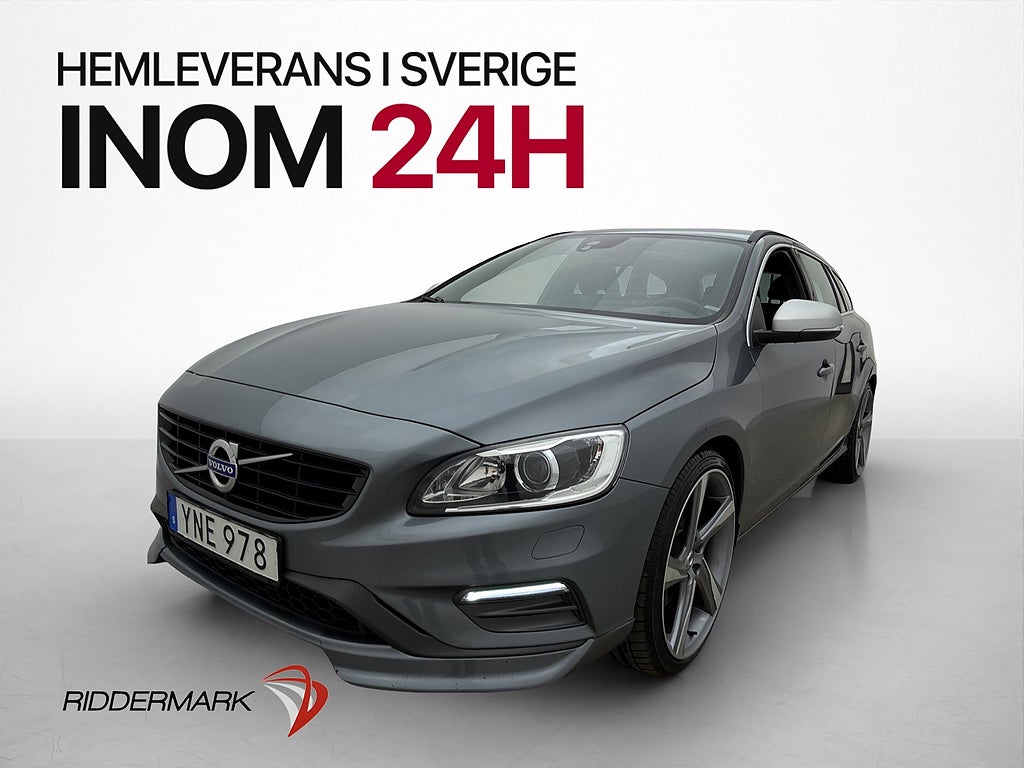 Volvo V60 D4 AWD R-Design VOC D-Värmare Drag Navi