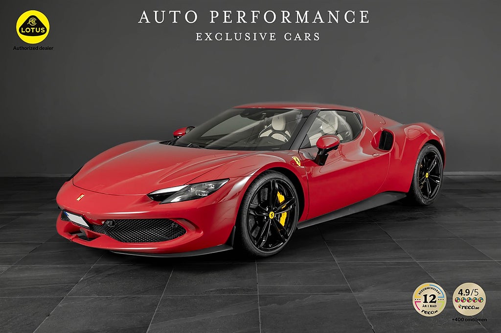 Ferrari 296 GTB 829hk Se Spec. / Hemleverans /