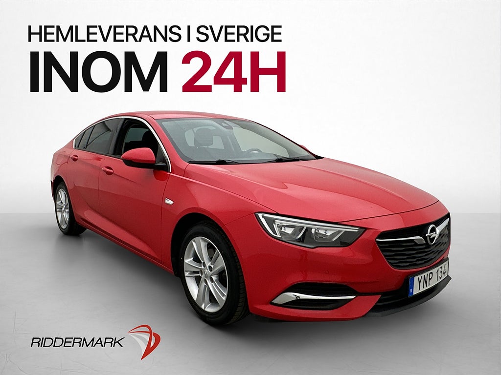 Opel Insignia Grand Sport 165hk Enjoy P-Värm Sensorer Drag