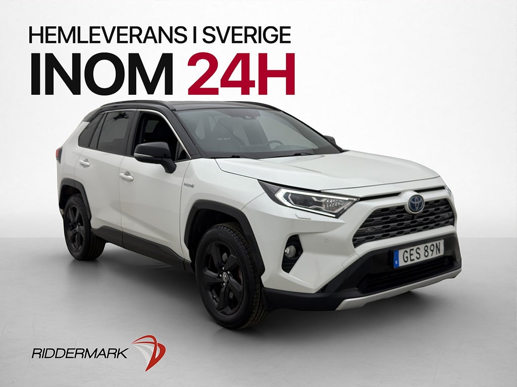 Toyota RAV4 Hybrid AWD Style JBL 360° Skinn Elstol Drag