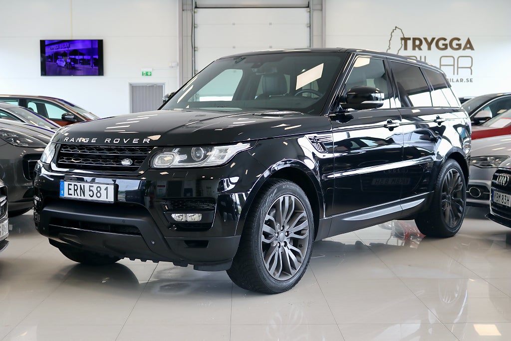 Land Rover Range Rover Sport 3.0 SDV6 4WD/Drag/Värmare/Panorama/306hk/Se spec