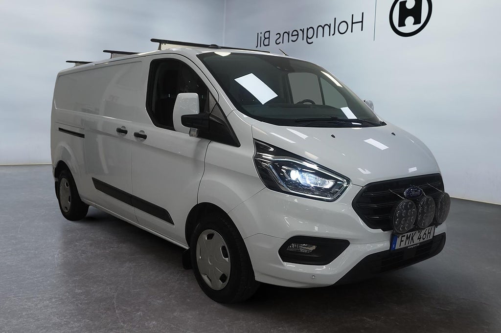 Ford transit-custom Skåp Trend 300 L2 2.0l Aut V-Inredd | Ränta 3,95%