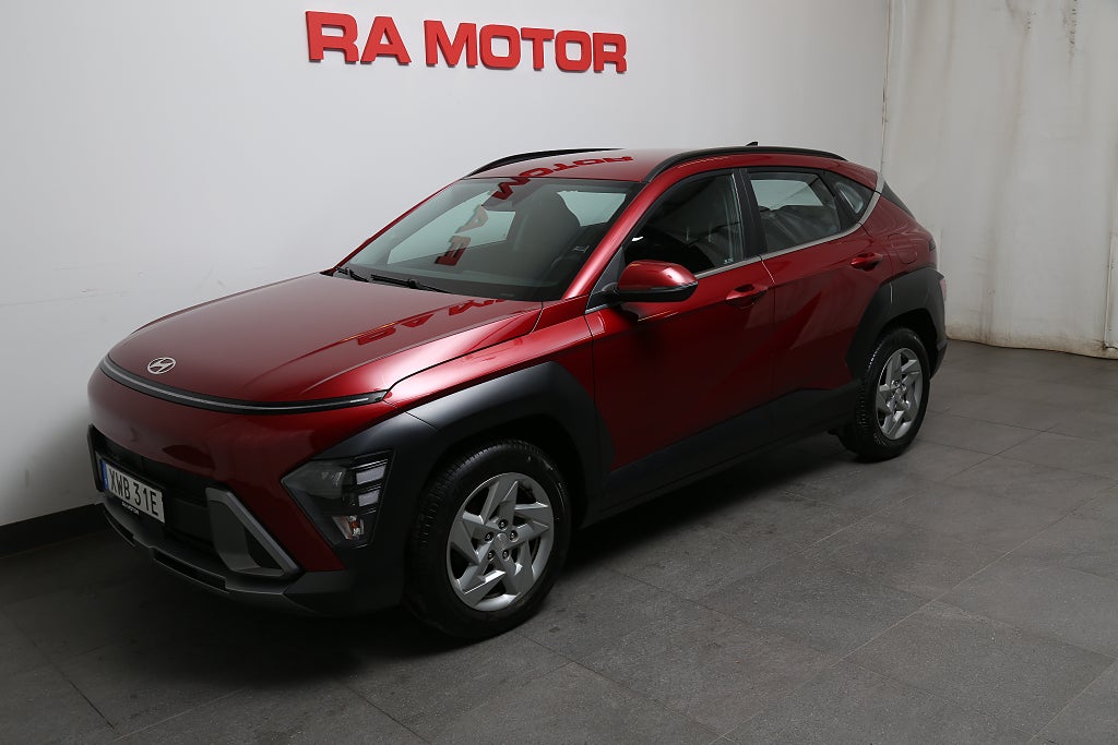 Hyundai Kona 1,0 T-GDI 120hk Essential Aut Navi CarPlay Dragkrok 2024