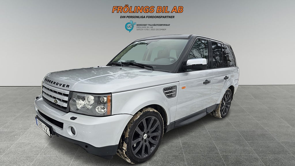 Land Rover Range Rover Sport 4.2 V8 4WD Supercharged Sportavgassystem GDS-Bil