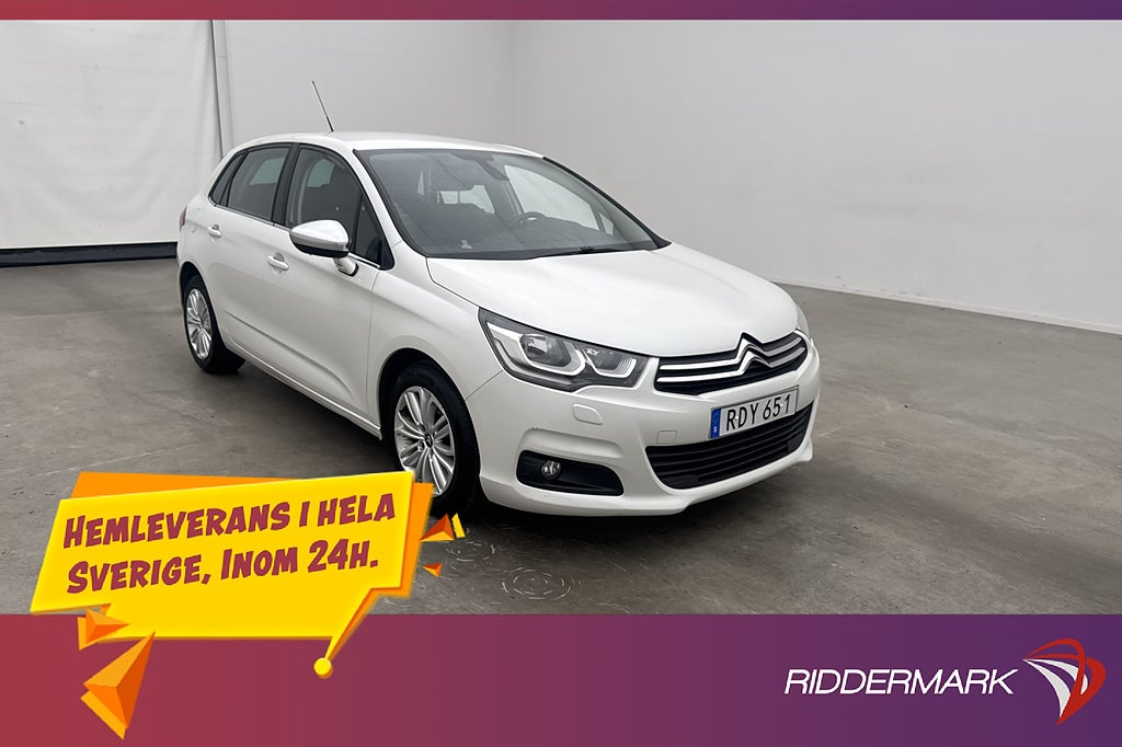 Citroën C4 1.6 BlueHDi 120hk Happy Edt Dragkrok P-Sensorer