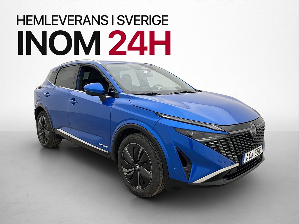 Nissan Qashqai e-POWER 190hk Tekna 360° Kamera CarPlay