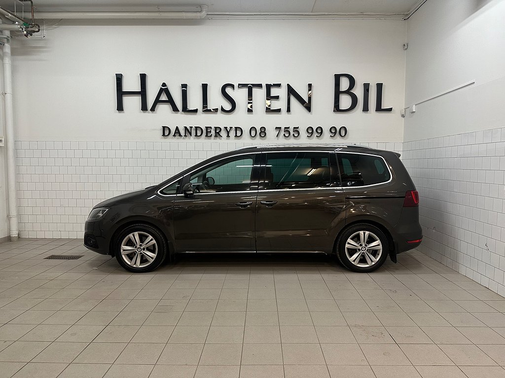 Seat Alhambra 2.0 TDI 4Drive Aut 7-Sits 1Ägare Navi Värmare Svensksåld