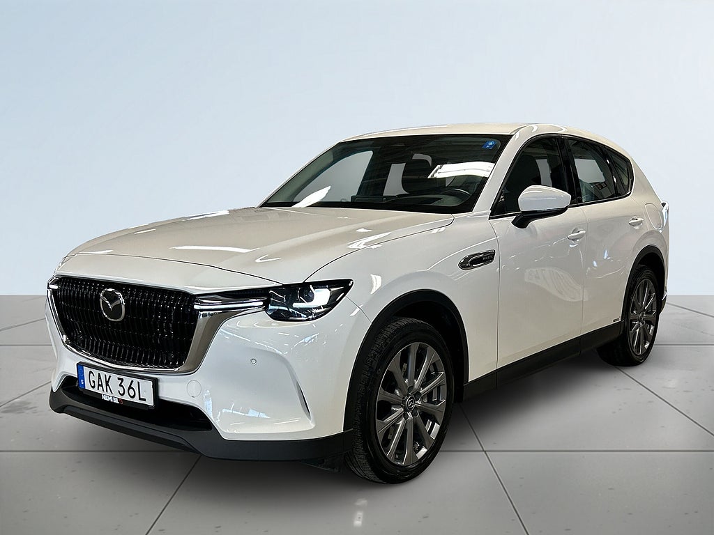 Mazda CX-60 PHEV Kamera/Extraljus/M-Värm/Värmare via app/S&V-Däck