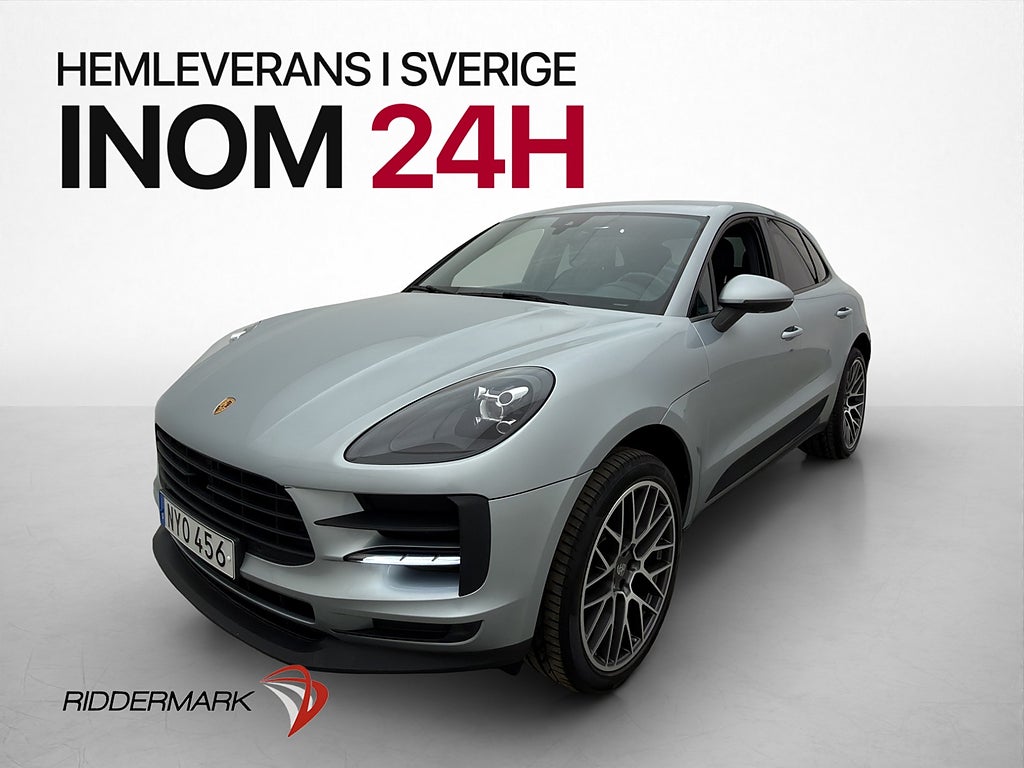 Porsche Macan PDK 245hk AWD BOSE Värmare Drag Skinn Elstolar