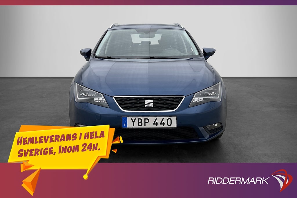 Seat Leon ST TSI 110hk Style P-Sensorer CarPlay SEAT-Sound