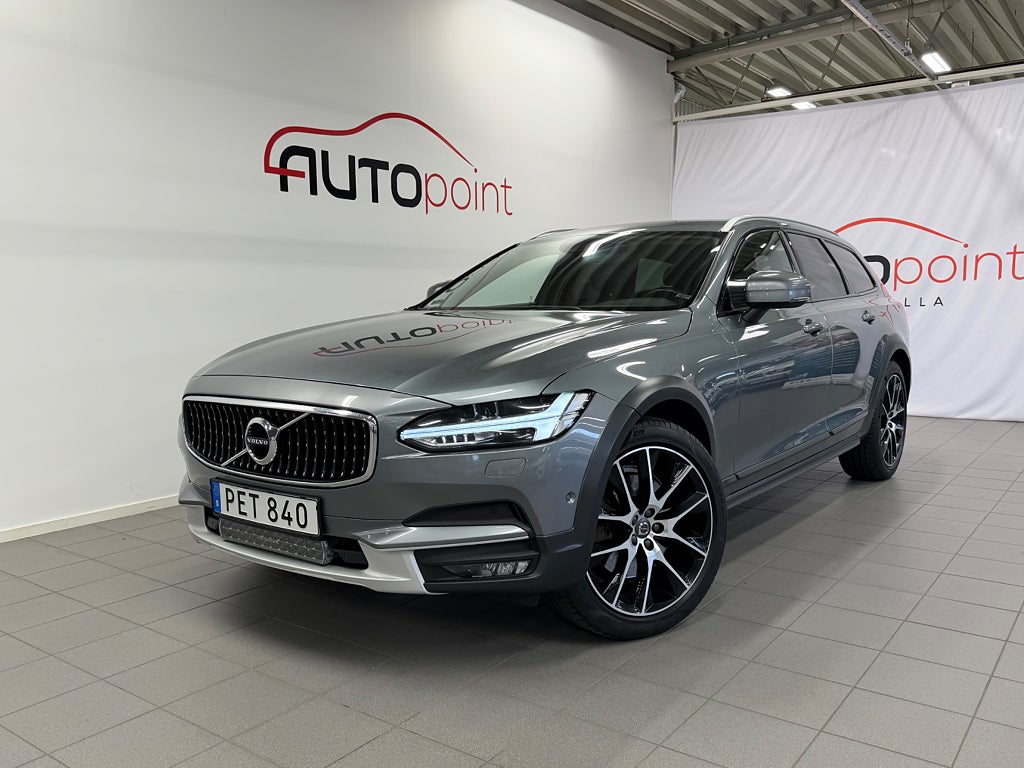 Volvo V90 Cross Country D4 AWD 190hk Inscription Pro HUD Värmare Drag