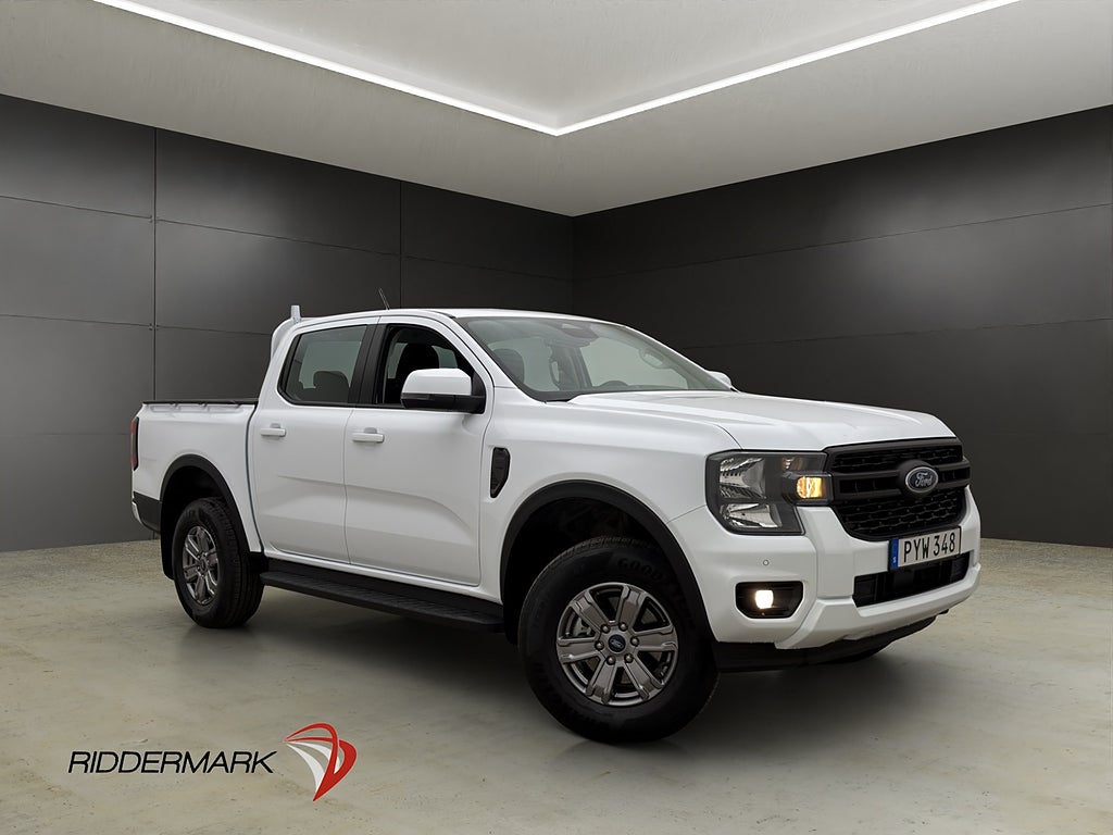 Ford ranger XLT 2.0 170hk 4x4 Cockpit Värm Drag CARPLAY Moms