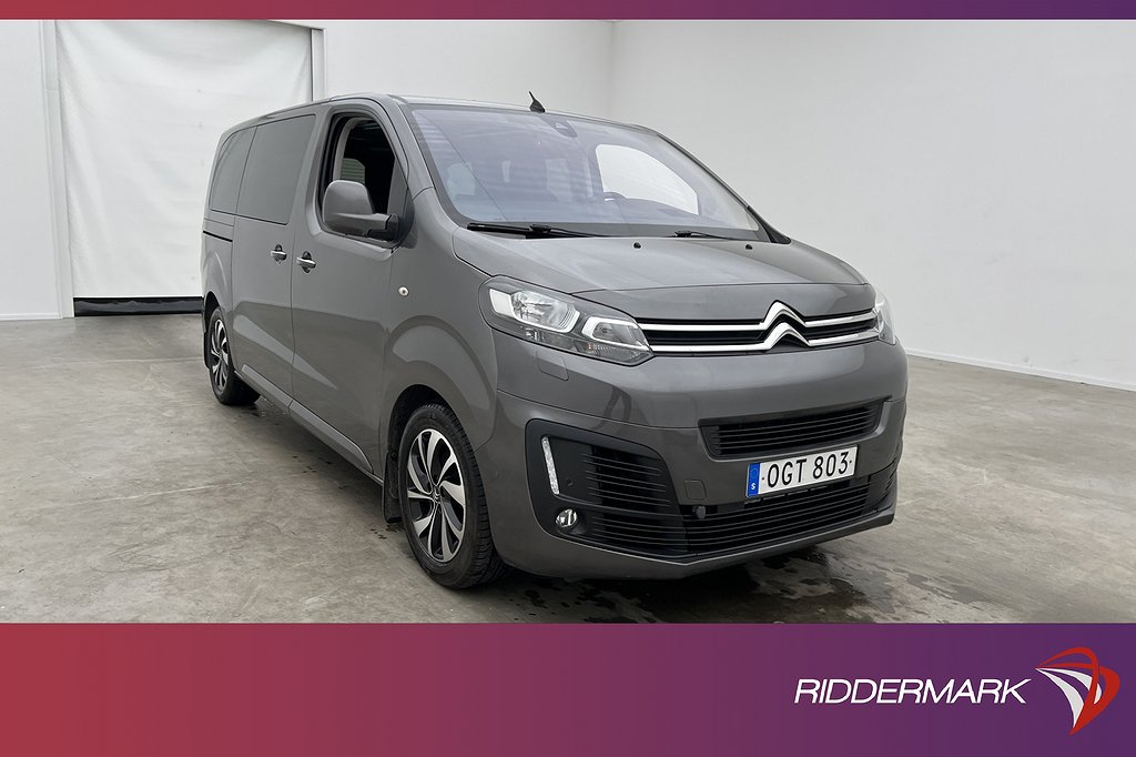 Citroën Jumpy Spacetourer 177hk El-Dörr Värm Pano Drag 8-Sit