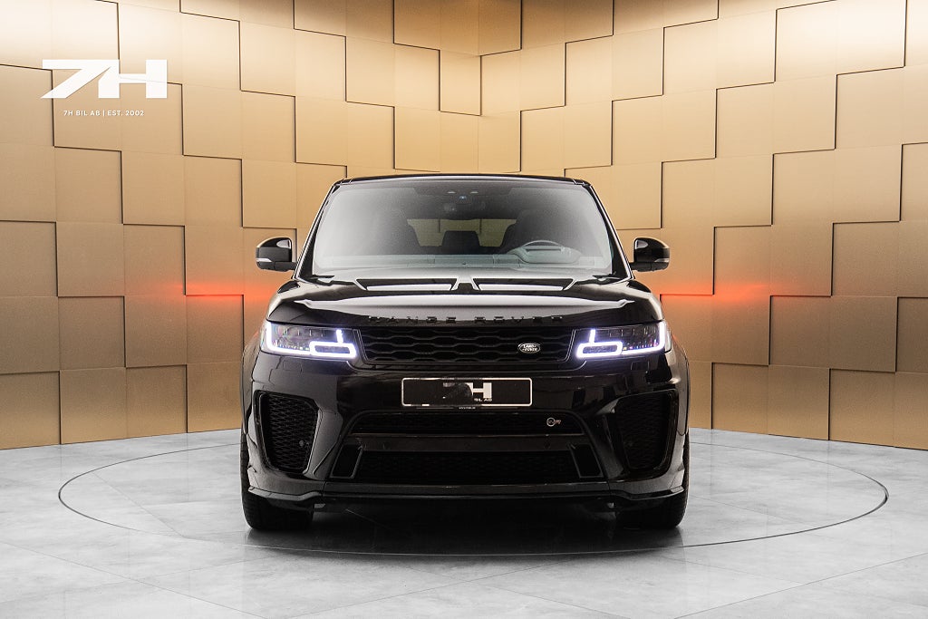 Land Rover Range Rover Sport Sport SVR 575hk / Pano / HuD / 360°