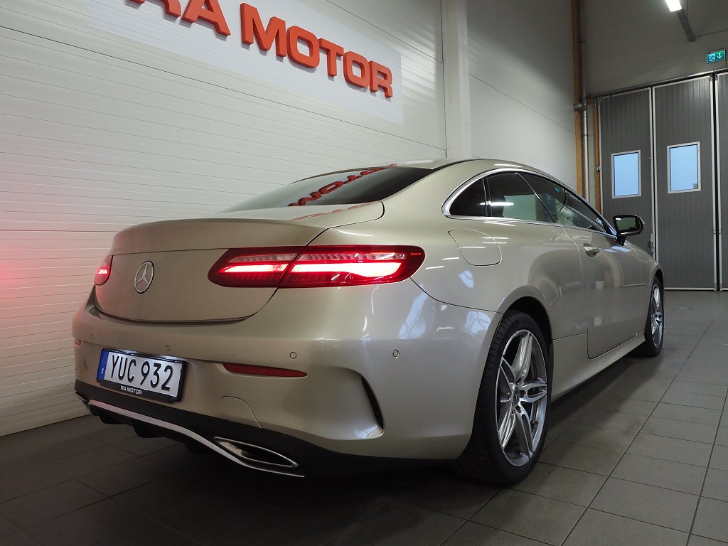 Mercedes-Benz E200 200 4MATIC Coupé Aut AMG Burmester Pano Widescreen Navi