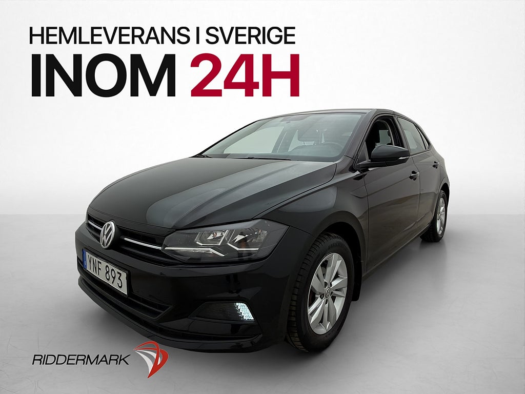 Volkswagen Polo 1.0 TSI 95hk Bluetooth 2 brukare 0,44L/mil