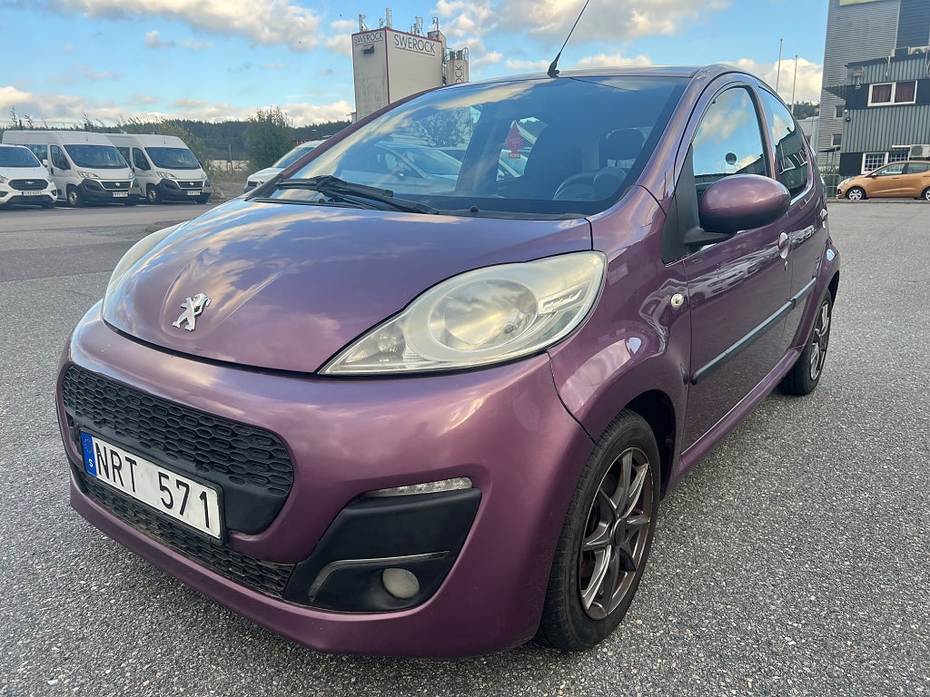 Peugeot 107 5-dörrar 1.0 Euro 5