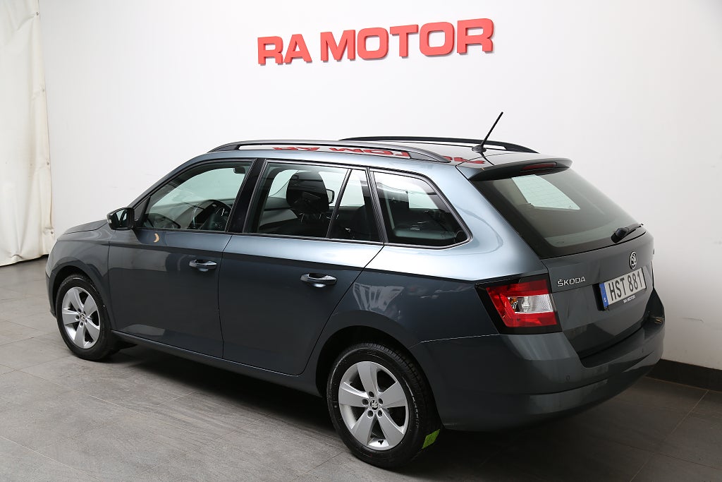 Skoda Fabia 1,2 TSI 90hk Style Kombi Motorvärmare 2016