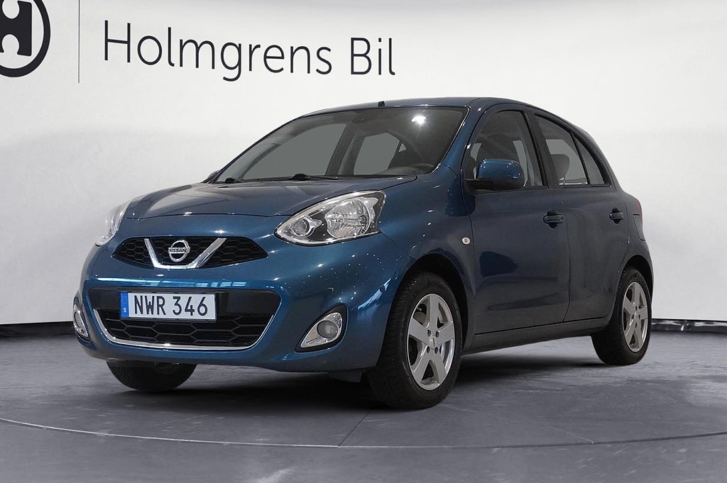 Nissan Micra 1.2 Navi Låga Mil Sensorer 1 Ägare