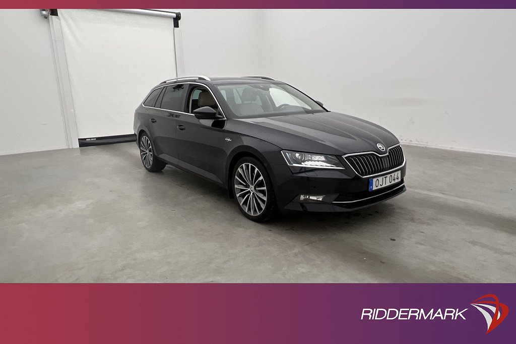 Skoda Superb 2.0 TDI 190hk L&K Värm Canton Kamera Navi Drag