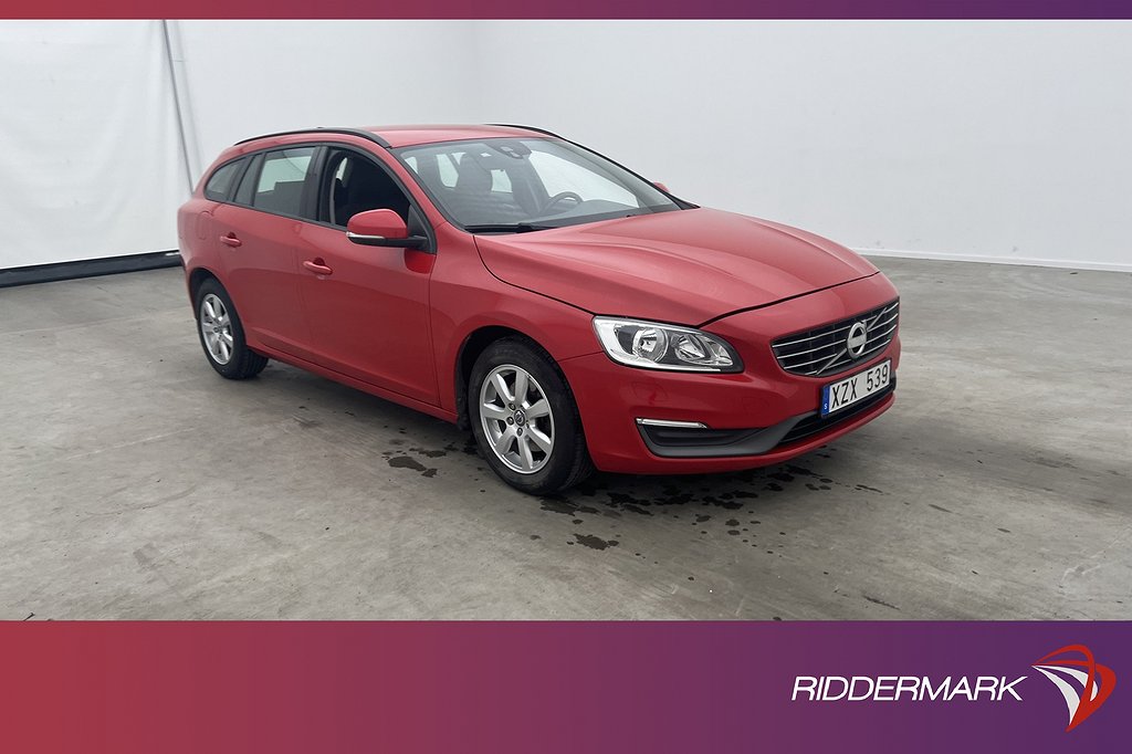 Volvo V60 D2 115hk Kinetic En-Brukare 0,41L/Mil