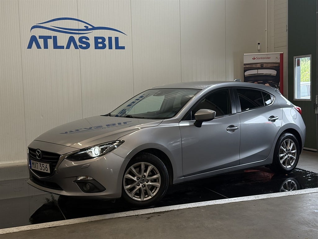 Mazda 3 Sport 2.0 SKYACTIV-G Automatisk 120hk SoV Navi P-Sens