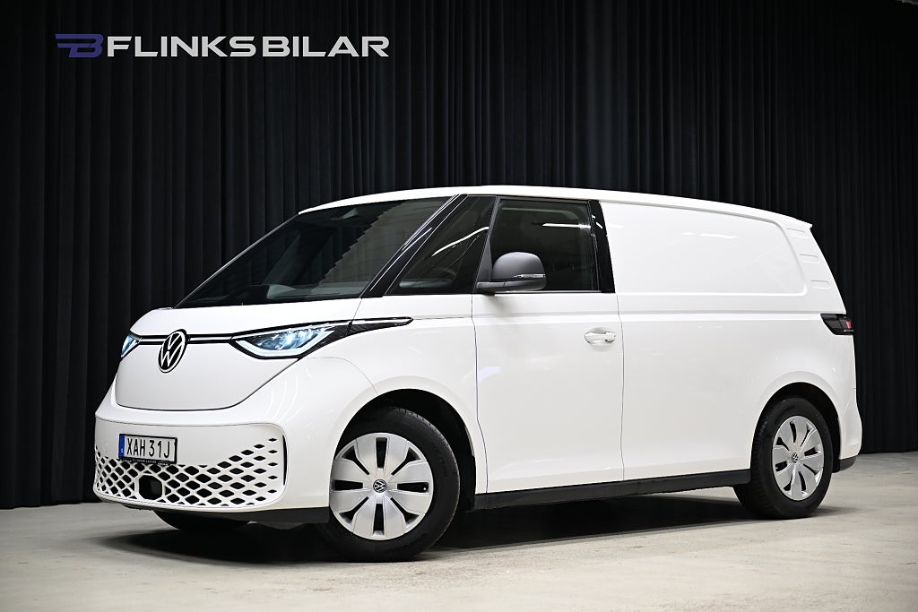 Volkswagen ID. Buzz Cargo 82kWh 204HK Backkamera|LED|Lågmil|EnÄgare|Leasbar