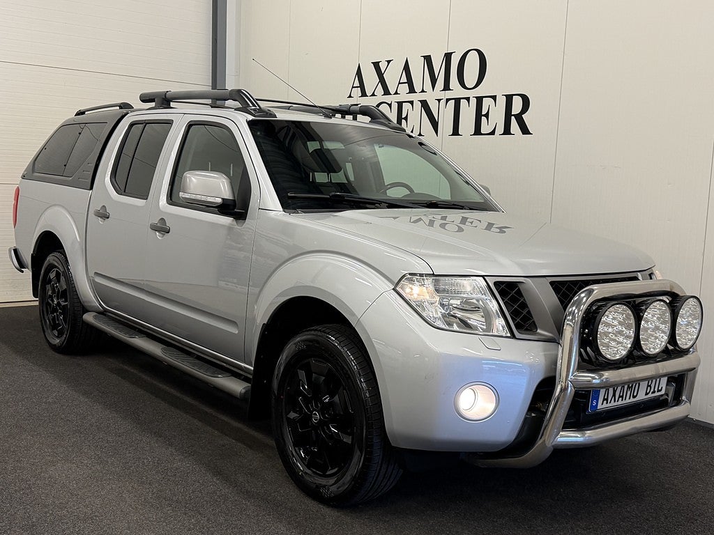 Nissan Navara Dubbelhytt 2.5 dCi 4x4 190Hk Glastak Drag B-Kamera Kåpa