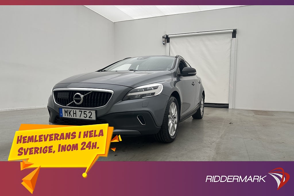 Volvo V40 Cross Country D2 120hk Värmare Dragkrok Kamera VOC