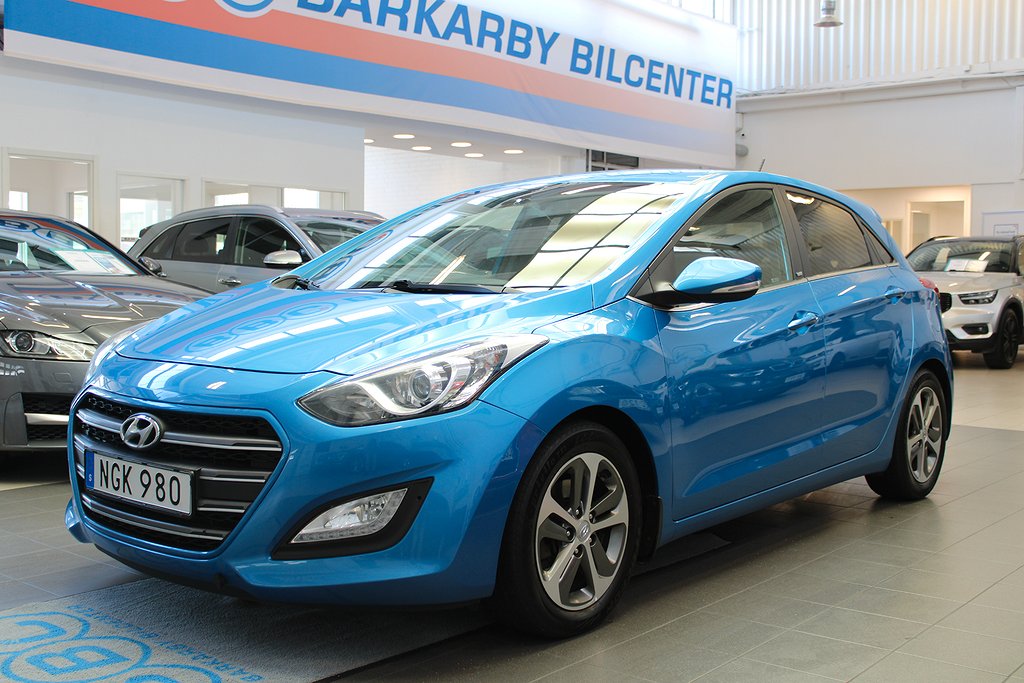 Hyundai i30 1.6 GDI Comfort/Krok/M-Värmare/Navi/B-Kamera