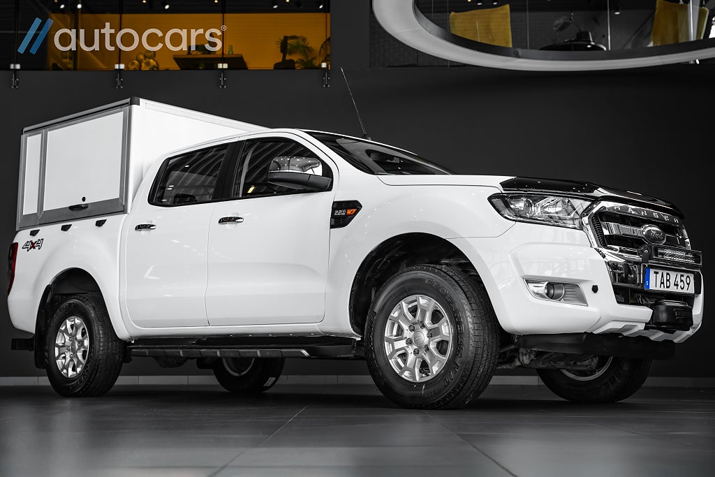 Ford ranger Dubbelhytt 2.2 TDCi 4x4|Leasbar|Påbyggnad|Släde|Inredd