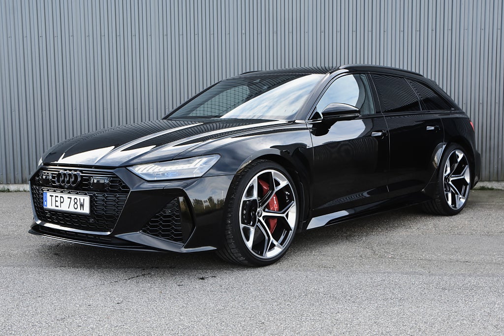 Audi RS6 Performance 630 hk / Sv-såld / Keramiska / 1 ägare