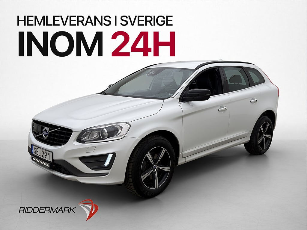 Volvo XC60 D4 AWD Classic R-Design VOC Värm Rattvärme Drag