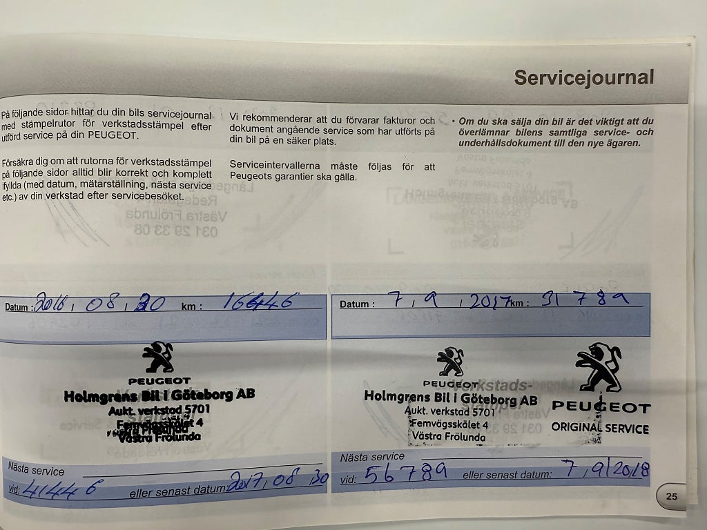 Peugeot 308 SW 1.2 Allure  Automat Panorama Navi S&V-hjul HELGKAMPANJ! - miniatyr 23