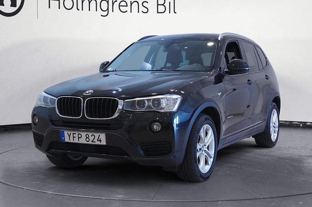 BMW X3 xDrive20d Steptronic 190hk Dragkrok PDC Bak Fram