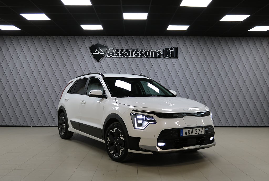 Kia Niro EV Advance Skinn Elstolar Navi B-kamera Metallic H&K