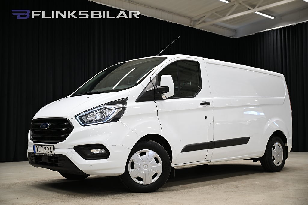 Ford transit Custom 130HK L2|Automat|Drag|Värmare|Backkamera|Nykamre