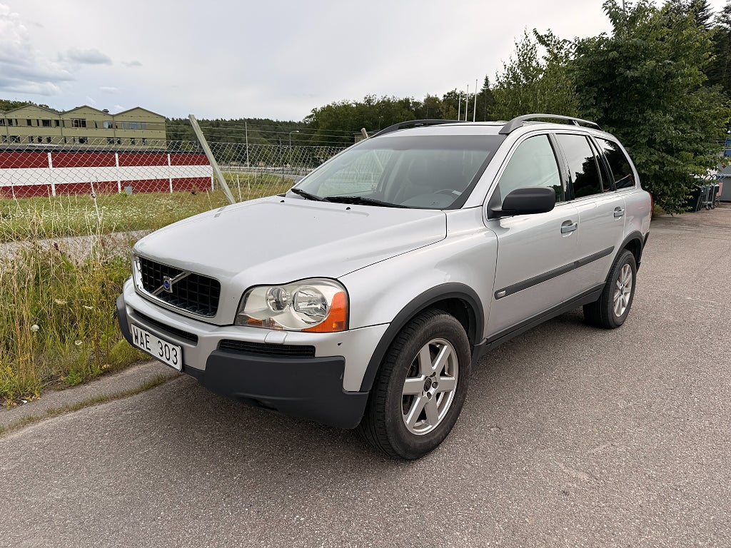 Volvo XC90 7-sits T6 AWD Taklucka Dragkrok DVD skärm Ny kamremsats