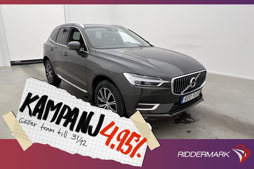 Volvo XC60 B4 AWD Inscription VOC D-Värm H/K 4,95% Ränta