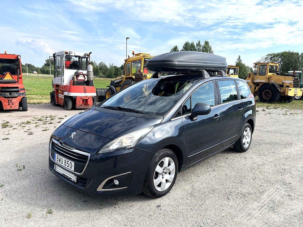 Peugeot 5008 7-Seater 1.6 HDi 115 FAP. 2 Brukare Euro 5