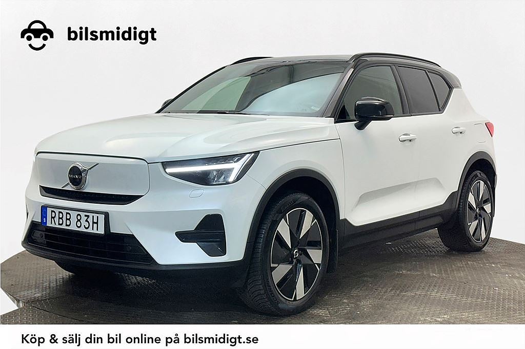 Volvo XC40 Recharge Twin motor AWD Dragkrok VOC Moms 408hk