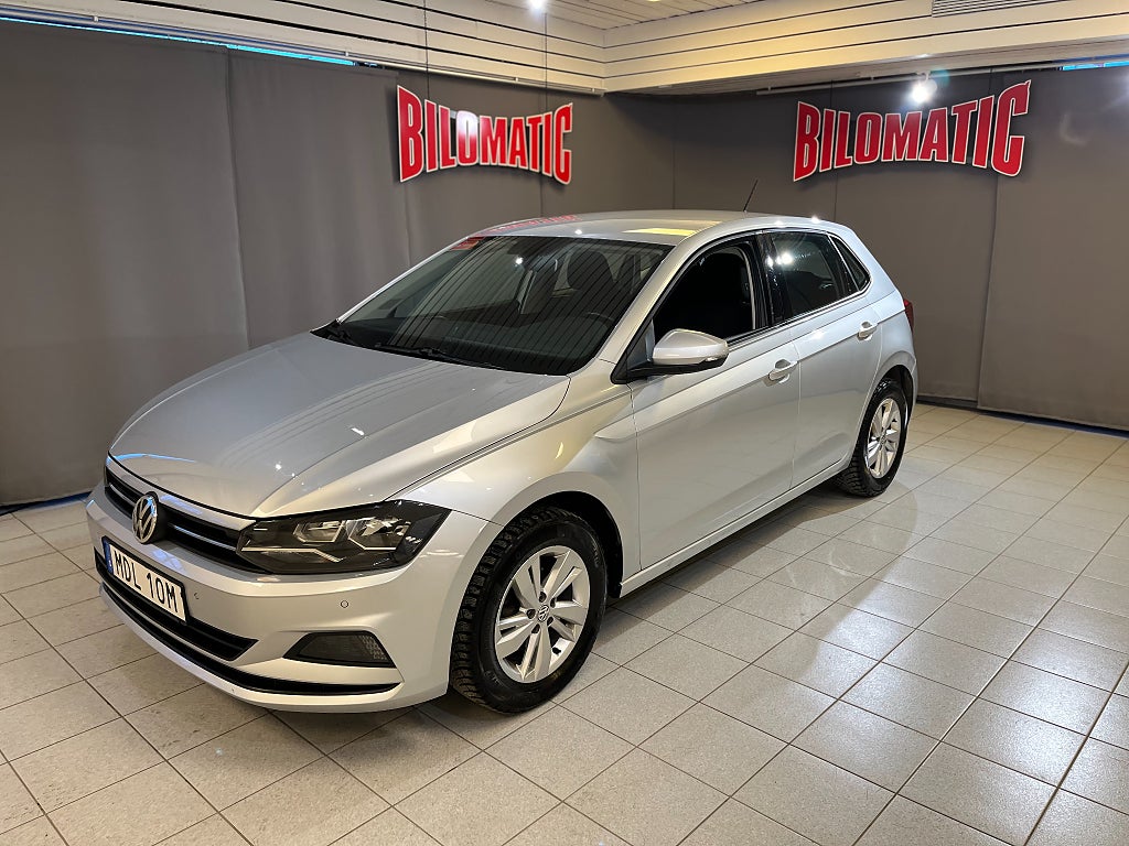 Volkswagen Polo 1.0 TSI 95hk DSG Automat Komfort V-Hjul P-Sensorer 