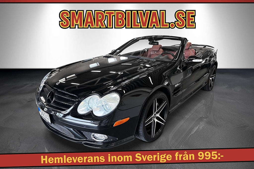 Mercedes-Benz SL 55 AMG 500Hk AMG-Plus Panorama Glastak Nybesiktad
