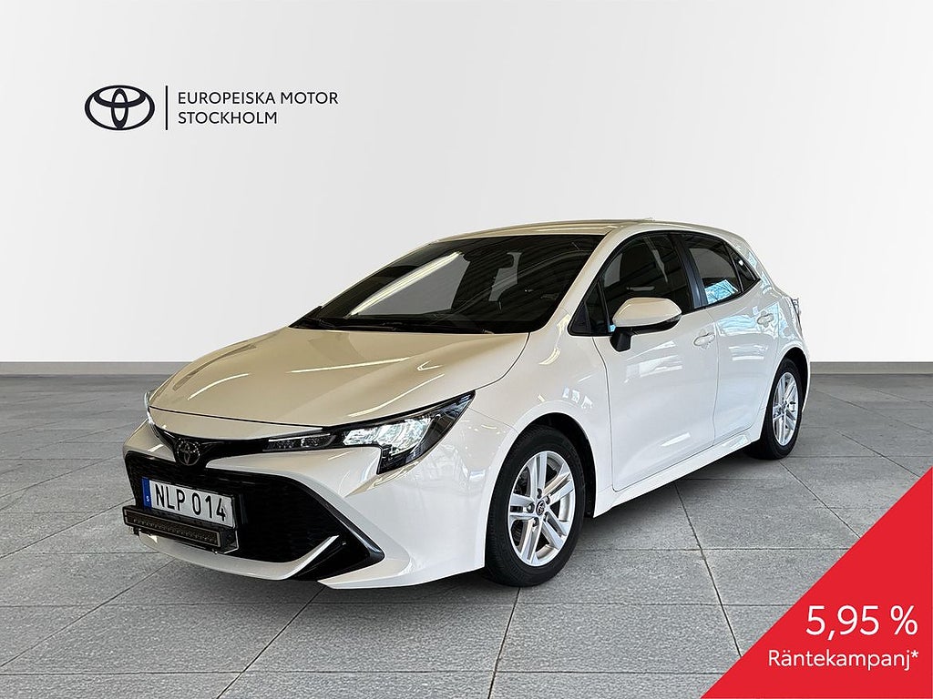 Toyota Corolla 1,2T 5D MAN ACTIVE - VINTERHJUL/BACKKAMERA