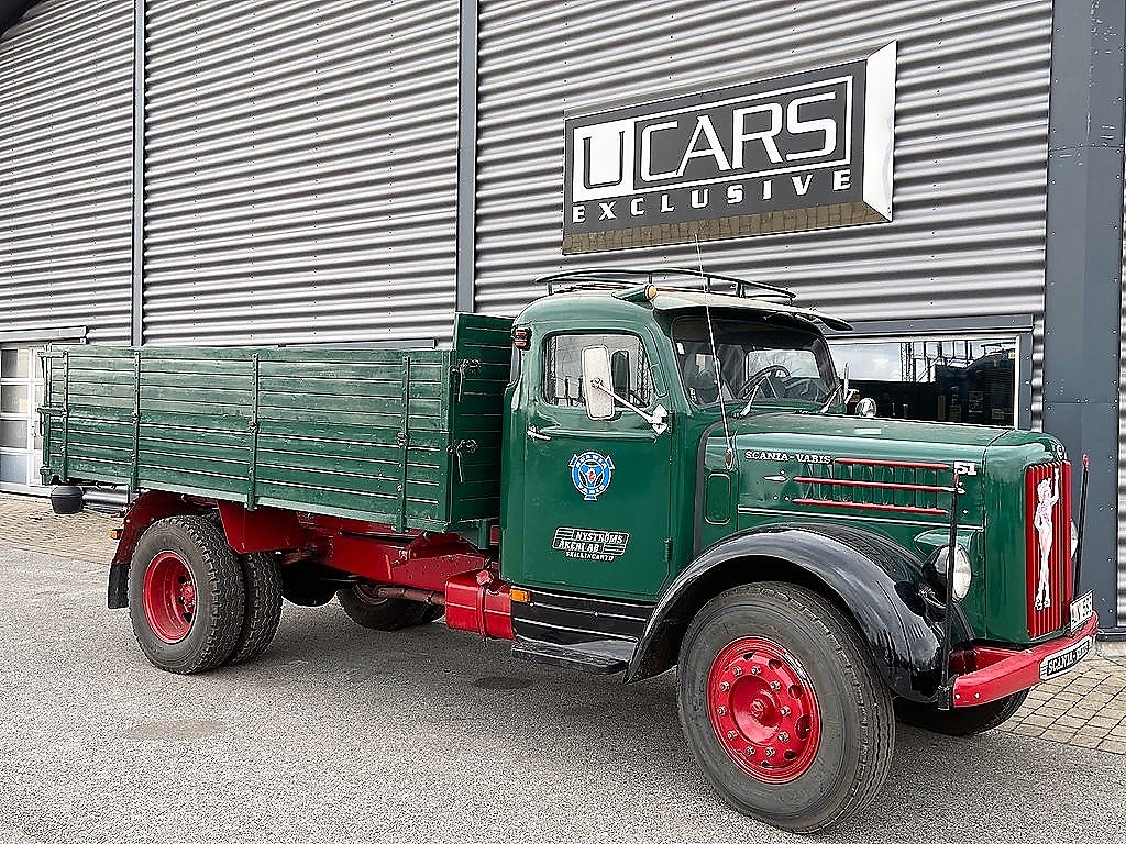 Scania Vabis Drabant Med Tippflak  -  L 5142 113 