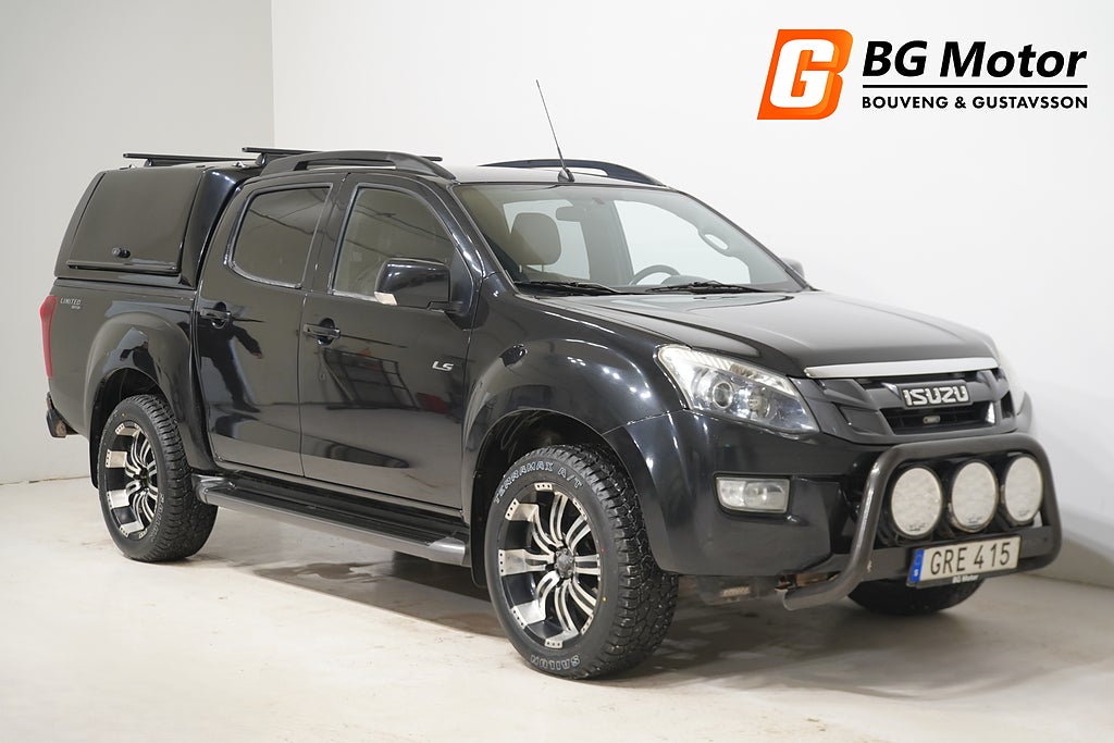 Isuzu D-Max Crew Cab 2.5 163HK 4WD Limited Drag/Värmare