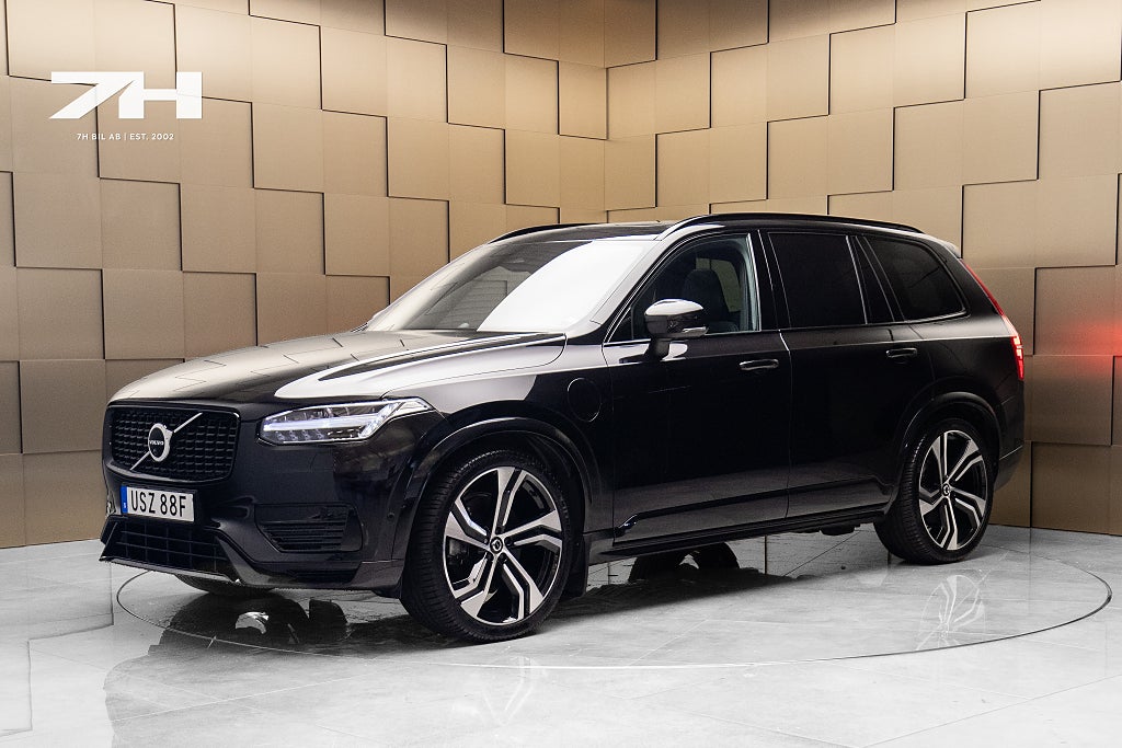 Volvo XC90 Recharge T8 AWD B&W 22" Luftfjäd 360° HuD Pano