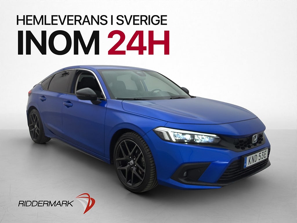 Honda Civic e:HEV 184hk Advanced Panorama Backkamera Navi